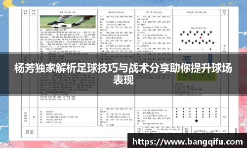 杨芳独家解析足球技巧与战术分享助你提升球场表现